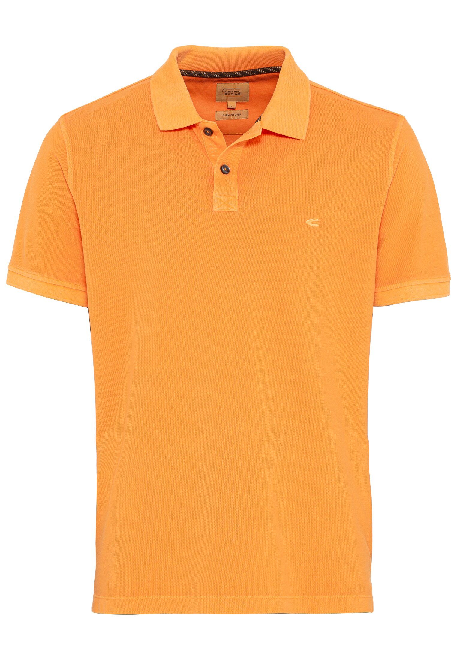 camel active | Poloshirt aus Baumwolle | Sun Orange | Herren Shirts & Polos