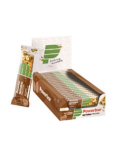 Powerbar Natural Protein Salty Peanut Crunch 18x40g - Veganer Protein Riegel